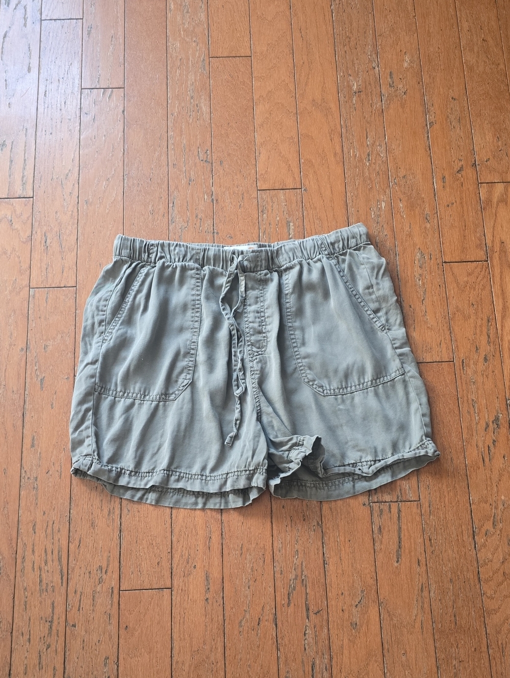 C&C California Light Olive Drawstring Athletic Shorts